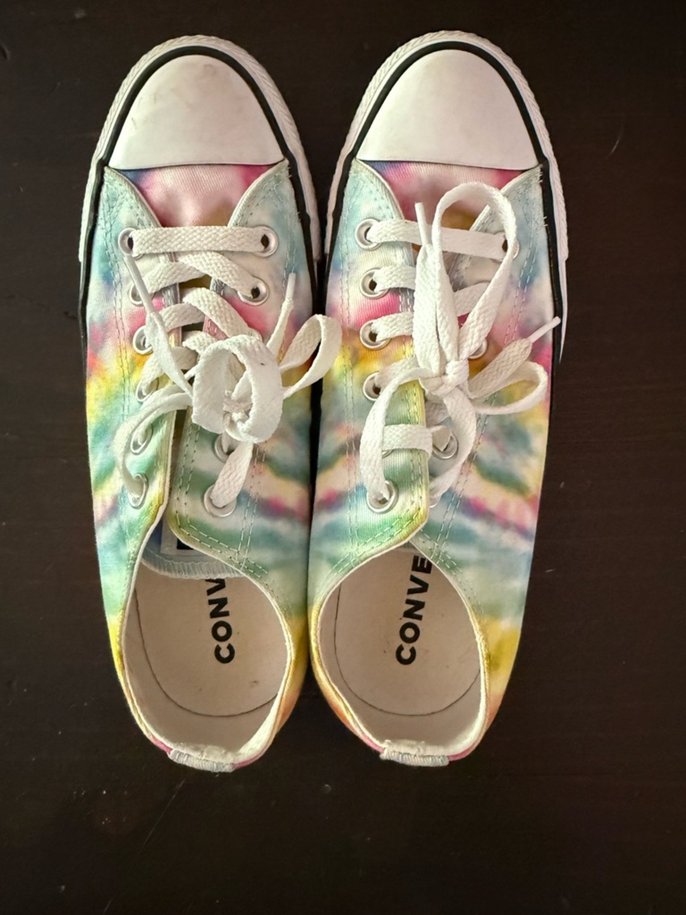 Tye dye converse women’s 7.5 - Picture 2 of 9
